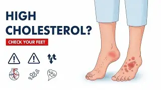 Признаки высокого уровня холестерина: что показывают ваши ноги!