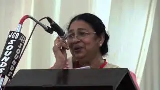 Speech by Mary Mathew at Marth Mariam Samajam Annual Conference