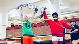 Brady Shadeux & Douglas O'Shea vs  Brian James & Mark Morgan