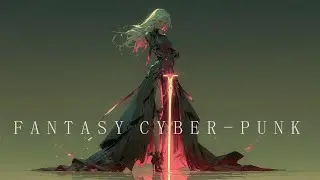 【作業用】Fantasy Cyber Punk Lofi ⚔️ | Quiet Beats for Deep Focus & Night Work 🌙