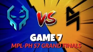 SAVAGE!!!! EXE vs BLCK [Game 7] | EXECRATION vs BLACKLIST MPL-PH S7 GRAND FINALS (ENGLISH)