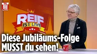 Am Freitag: TV-Legende Marcel Reif löst Outfit-Versprechen ein! | Reif ist Live