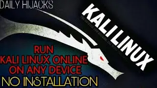 How To Run Kali Linux Online on any Device | No Installation | Linuxzoo | Kali Linux |