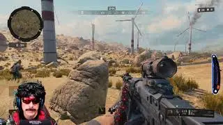 DrDisrespect First Win IN COD:BO 4 BLACKOUT WITH VISS