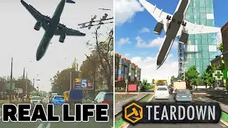 Airplane accidents Based on Real Life Incidents #2 | Teardown