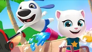 Talking Tom Pool Gameplay Android ios