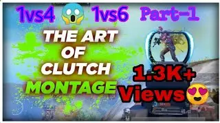 Pubg Clutch montage // Best squad wipe pubg mobile #1vs4 #1vs6 #Part_1