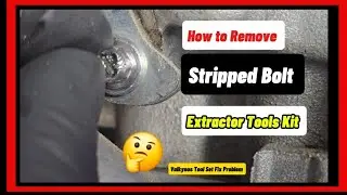 How to Remove a Small Stripped Bolt or Nut | Valkynos 13-Piece Extraction Tool Review