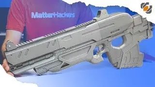 Assembling a 3D Printed Prop Gun at Matterhackers