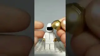 How to make a White Daft Punk Lego Minifigure (part2)