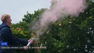 6248 CONFETTI AND POWDER CANNON PINK 30CM - ORION PIROTEHNIKA