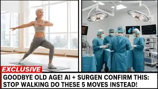 AI Just Discovered! Over 60? 5 Exercises Better Than Walking &mdash; Surgeon Approved!