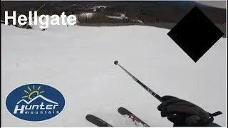 Skiing Hellgate at Hunter Mountain (Nov 25, 2025)