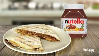 HOW TO MAKE A DELICIOUS  TORTILLA BANANA CHOCOLATE WRAP || TIKTOK TORTILLA WRAP HACK