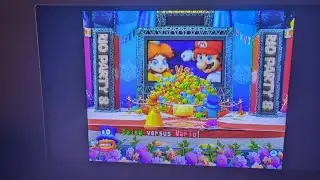 Mario Party 8 Star Battle Arena With Daisy Part 1 Daisy Vs Mario On DK's Treetop Temple Battle 1!