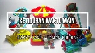 MAINAN HAPPYLAND ELC Taman Hiburan - kuda kudaan roket terbang kapal ayunan - Juna wicaksonoChannel
