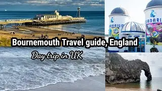 Bournemouth Travel Vlog | Stunning Beaches, Pier Walk #viralvideo #bournemouth 