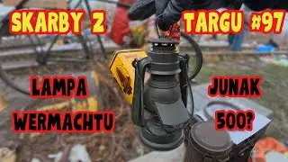 Lampa Wermachtu i Junak 500 Skarby z Targu Staroci #97