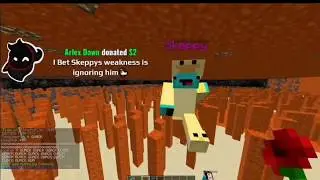 Skeppy is quacking at BadBoyHalo for 12 minutes (RAGE) [Stream Highlights]