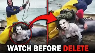 Scientists Shocked After Fishermen Caught TERRIFYING MERMAID Deep in the Ocean on Camera!