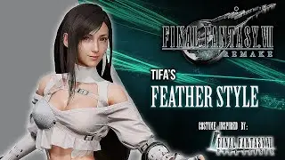 Tifa Feather Style Outfit MOD | Final Fantasy VII Remake (Ever Crisis Outfit MOD)