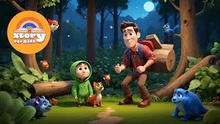 Story for kids : Courage and Teamwork in the Enchanted Forest