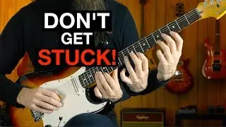 How To Not Get Stuck On The Same Guitar Scale Position All The Time