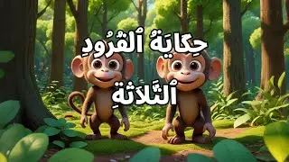 حكاية القرود الثلاثة للمستوى الثالث مرشدي في اللغة العربية