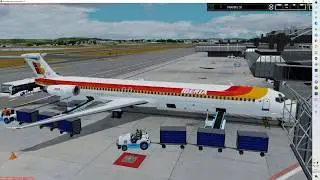 MaddogX MD82 | Landing Lisbon (LPPT) | VATSIM | P3DV5 | 4K