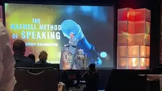 Bart at the International Maxwell Certification Live Event - Stage Time Finalist (iphone footage)