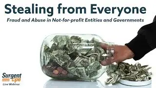 Fraud and Abuse in Not-for-Profit Entities and Governments: Stealing from Everyone (FANG)