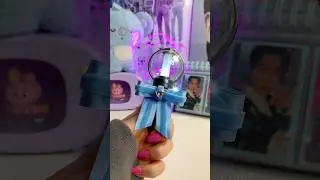 unboxing ENHYPEN lightstick keyring 🥹 i made a mini bow for it! 🎀 #enhypen #enhypenengene #kpop