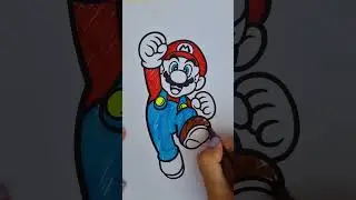 Coloring Super Mario - A Creative Adventure