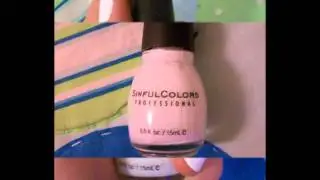 Easy newspaper nail design