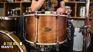 Custom free floating Mahogany | ASBA snare drum