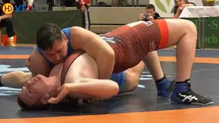 🤼 | Wrestling | German Championships 2019 Juniors (Greco) - 130kg Round 1 | Kurth vs. Schmidt