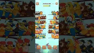 bird sort 2 color puzzle solution niveau 558 #games #gaming #puzzle #puzzlegame #androidgames