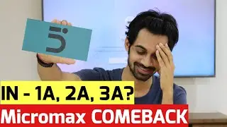 Micromax Comeback 🔥 Upcoming Smartphone of 2020 👍 IN 1A, 2A, 3A?
