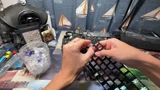 Detailed tutorial on making a magnetic switch gaming keyboard.