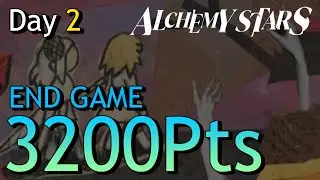 Alchemy Stars | End Game Showdown Day 2 3200 Point!! 1 Turn Kill Strategy