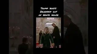 Trump boots Zelensky out of the White House #trump #zelensky #ninja #nato #russia #ukraine #putin