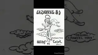 Angelitos de color&rdquo; (Comparsa Infantil) (Barbate) (1981)  Letra y M&uacute;sica: Manolo Varo.