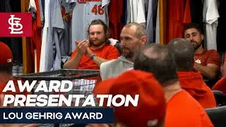 Paul Goldschmidt Wins Lou Gehrig Memorial Award | St. Louis Cardinals