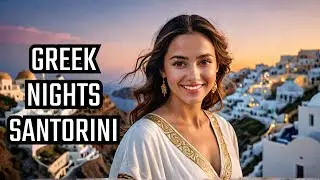 Traditional Greek Nights in Santorini, Greece 🇬🇷
