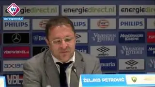 Zeljko Petrovic: 'Omdat je irritant bent'