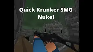 Unexpected quick SMG NUKE | Krunker