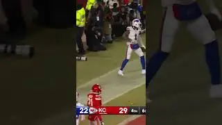 CURTIS SAMUEL TOUCHDOWN TO TIE GAME AGAINST CHIEFS IN AFC CHAMPIONSHIP!!