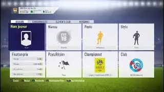 FIFA 18- ACHAT-REVENTE !!