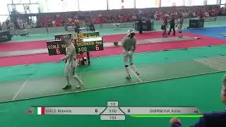 Euro Champs 2025 SWS - L64 - Mariela Viale ITA v Anna Smirnova RUS