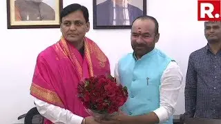 Ministers of State in the Ministry of Home Affairs, G Kishan Reddy and Nityanand Rai take charge